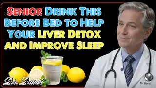 Senior Drink This Before Bed to Help Your Liver Detox and Improve Sleep | Dr. David