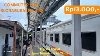 13.000 doang❗️KA LOKAL Antar KOTA Antar PROVINSI❗️Trip Commuter Line BLORASURA KA440 Cepu - Surabaya