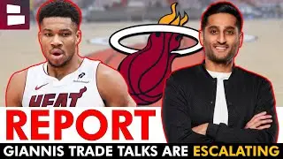 🚨MAJOR REPORT🚨Giannis Antetokounmpo Trade Talks Are ‘Escalating’ per Shams Charania | Heat Rumors