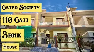 Low Price Gated Society 110 Gajj 3bhk house | Mohali Sector 124 | Call 7888708084 #ranjodhsinghmavi