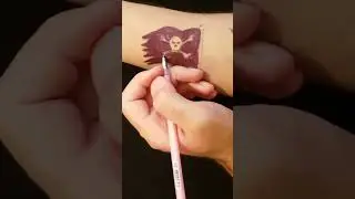 best pirate flag tattoo