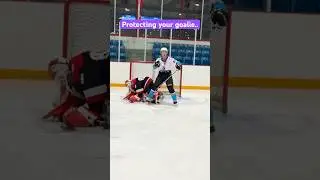 When you touch the goalie&hellip;