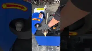 Rust removal and polishing for pipelines #shots # Metal grinding# Pipeline Polishing Machine