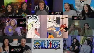 One Piece | Lightning Doesn't Work on Luffy! Eneru's Natural Enemy!? | Episode 182 | Reaction Mashup