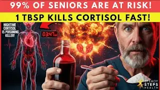 Always Waking Up at Night? - 1 TBSP To Kill Cortisol AND REVERSE Brain Rot! | Steady Steps Health