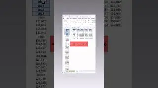 Excel  hack 1 