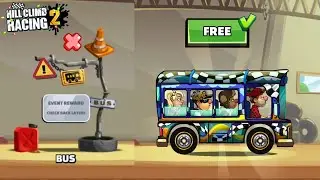 КАК Я ПОЛУЧИЛ БЕСПЛАТНЫЙ АВТОБУС!! БЕЗ ИГРЫ ПУБЛИЧНОЕ МЕРОПРИЯТИЕ - Hill Climb Racing 2
