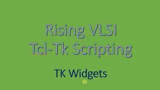 Tk widget configuration