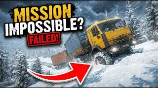 WORST TRUCK Gets BURIED In Deepest SNOW! 🤯 (MudRunner Rescue Mission)