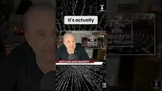 GOP House Majority Hangs by a Thread: Will They Survive? #shorts