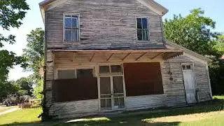 Driving Through Glenallen, MO Village Disappearing Old Small Towns Little Crooked Creek Bridge
