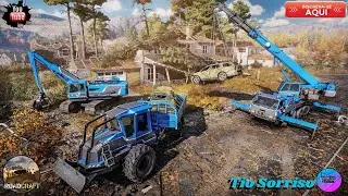 LIVE _ Constru&ccedil;&atilde;o da Estrada do Porto para a Fabrica Pronta - ROADCRAFT - EP:18 AO VIVO