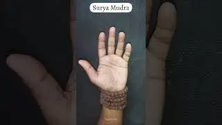 Surya Mudra for Faster Metabolism || #suryamudra #metabolism #YogaTechz #yogasports #shorts #yoga