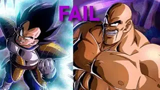 Dokkan Battle FAILED LR Vegeta and Nappa Active Skill