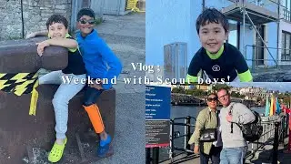 weekend vlog// Alex is the scout boy!