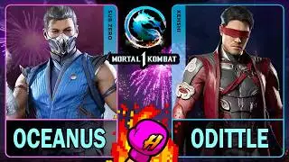 MK1 Oceanus (SUB-ZERO) VS ODittle (KENSHI)🥊Mortal Kombat 1🥊4K 60ᶠᵖˢ
