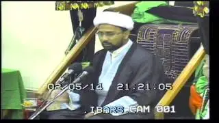 3rd Rajab - Shahadat Imam Ali un Naqi AS Majlis - Maulana Muhammad Irfan AVD