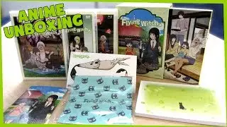Flying Witch Anime Limited Edition Blu-ray & DVD Unboxing