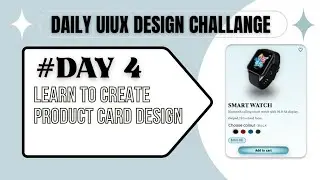 #Dailyui day4 Learn to create product card ui design 📲#ui #design #learnskills #devlopeskills #uiux 