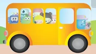 Baby Puzzle Game for Kids, Bus Puzzle Game for Kids, Children or Toddlers