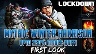 TWD RTS: Mythic Winter Harrison, Upto 250% Attack Buff! The Walking Dead: Road to Survival Leaks