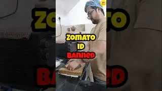 Banned ho gai zomato id #shorts #zomato #cloudkitchen #viral #pizza #burger #minivlog