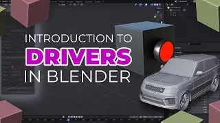 Blender Drivers Tutorial: Introduction to Drivers (Car Wheel + Flicker Light Example)