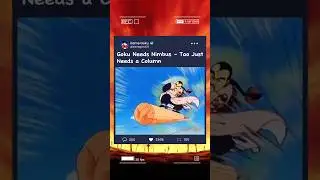 Goku Needs Nimbus &ndash; Tao Pai Pai Just Needs a Column #dragonball