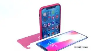 Closeup Look at the iPhone X Leather Case (PRODUCT)RED