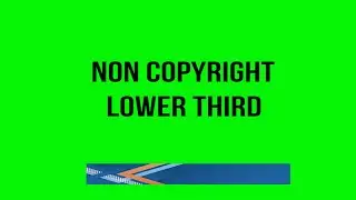 Green Screen simple Lower Third Chroma Full HD