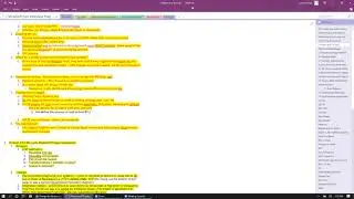 Overview of your experience using Onenote