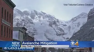 Video: Avalanche Mitigation Work Sends Down Big Slide In Telluride