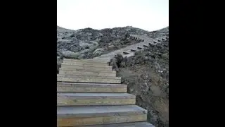 Stairway to Gr&aacute;br&oacute;k West Iceland