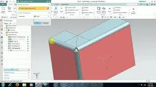 THREE BEND CORNER IN UG NX SHEET METAL