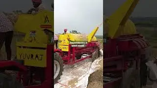 Yuvraj Multicrop Thresher live performance at Annamnaiduvalasa, bobbili mandal Vizianagaram, AP