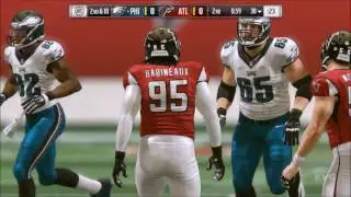 Madden NFL 17 - Philadelphia Eagles vs Atlanta Falcons | Gameplay (HD) [1080p60FPS]