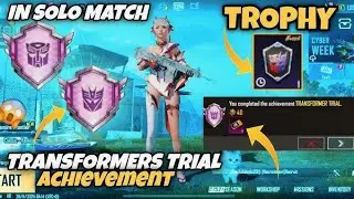 🤯Easy Trick To Complete Transformers Trial Achievement 🤯 | Sheikh Plays | #pubgmobile #newupdate