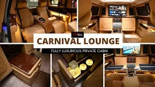 Kia Carnival Convert Into Premium Business Lounge - Autotrade Design Car Lounge Modification