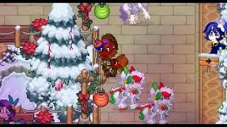 Ponytown Winterball maze fail