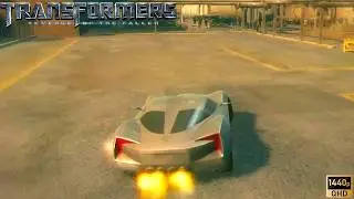 Transaformers: Revenge Of The Fallen (2009 Video Game) - Sideswipe Gameplay (DLC)