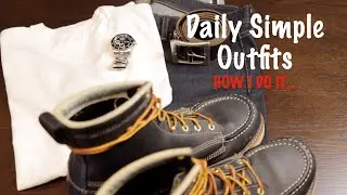Men's Style | Daily Simple Outfits | The Basics