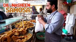 Dil Nasheen Samosa Corner Vehari | Fresh Gulab Jaman | Best Samosa Recipe | Pakistani Street Food