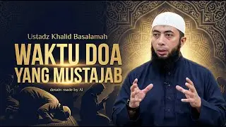 Ceramah Ustadz Khalid Basalamah ; Waktu Doa Yang Mustajab Yang Jarang Di Ketahui #manhajsalaf #ukb