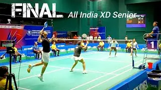 XD FINAL || All India Senior Ranking Badminton 2025 || Shuttle Dalmia || Bhubaneswar (Set 1&2)