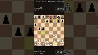 fast checkmate#lichess #chess #game #funny #games #شطرنج#wow #shortvideo #shortvideo #youtubeshorts