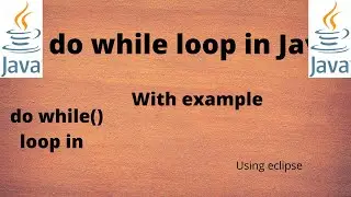 do while loop in java with example
