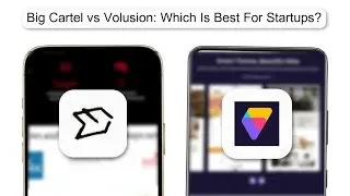 Big Cartel Vs Volusion Which Is Best For Startups (2026)