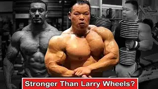 Chinese Bodybuilder is Stronger than Larry Wheels