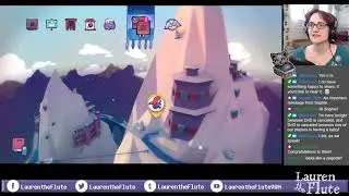 Lauren plays Celeste #5: first half of Chapter 5, Mirror Temple (blind, first playthrough)