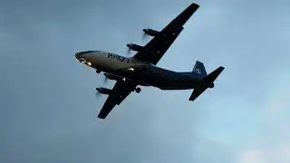 An 12 landing - Ан 12 посадка